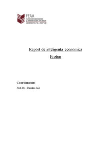 Raport de inteligență economică - proton - Pagina 1