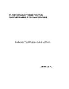 Publicitate și Mass Media - Pagina 5