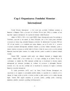 Organizarea și Managementul Fondului Monetar Internațional - Pagina 3