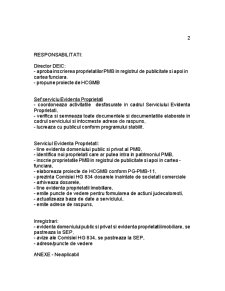 Prezentarea sistemului de management al calității proiectat și aplicat în cadrul Direcției Evidență Imobiliară și Cadastrală - Primăria Municipiului București - Pagina 4