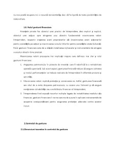 Gestiunea Financiară a Întreprinderii și Controlul Financiar de Gestiune - Pagina 12