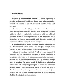 Recidiva în dreptul penal român - Pagina 2