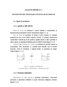 Metode pentru Măsurarea Nivelelor Fluidelor - Pagina 1