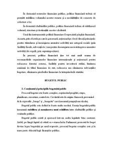 Sistemul Financiar al Romaniei. Politica Financiara. Bugetul Public - Pagina 5