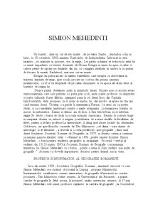 Simion Mehedinți - Pagina 1