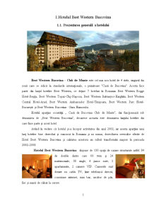 Gestiune hotelieră - Best Western Bucovina - Pagina 2