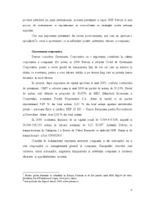 Raport de Analiza Petrom SA - Pagina 2