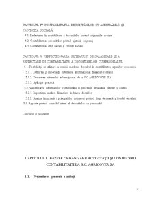 Reflectarea în contabilitate a decontărilor cu personalul, asigurările și protecția socială - SA Agricover SA Buzău - Pagina 2