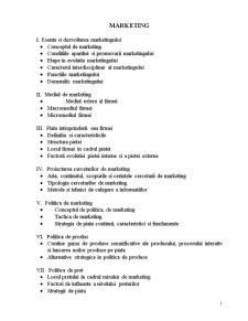 Marketing(curs complet) - Pagina 1
