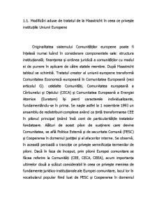 Tratatele Europene - Pagina 1