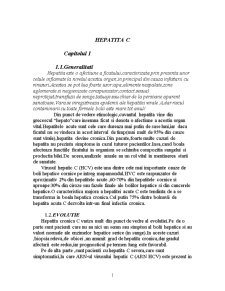 Hepatita C - Pagina 1