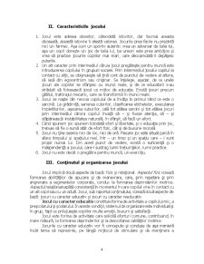 Jocul și Rolul lui în Procesul de Educare și Reeducare Psihomotrică - Pagina 4