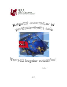 Integrare financiar-monetară europeană - Pagina 1