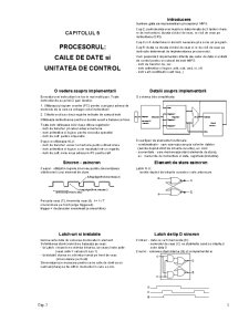 Procesorul - căile de date și unitatea de control - Pagina 1