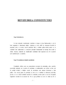 Revizuirea constituției - Pagina 1