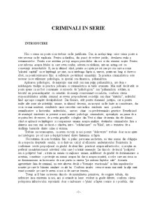 Criminali în Serie - Pagina 1