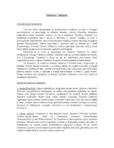 Dimitrie Cantemir - Pagina 1