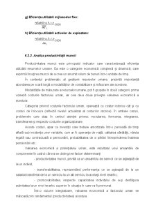 Analiza economico-financiară - Pagina 169