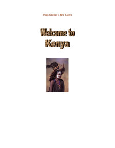 Piața turistică Kenya - Pagina 1