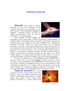 Căderile de Meteoriți - Pagina 1