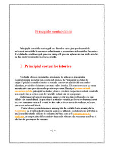 Principiile contabilității - Pagina 1