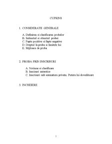Proba actului juridic civil prin înscrisuri - Pagina 2