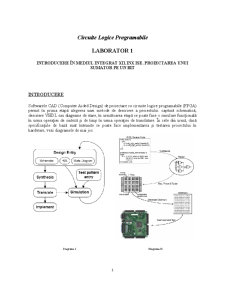 Circuite Logice Programabile L - Pagina 1