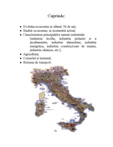 Italia - dezvoltare economică - Pagina 2