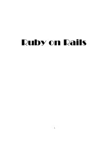 Ruby on Rails - Pagina 1
