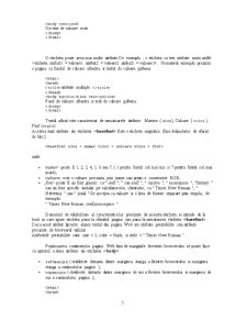 Limbajul HTML - Pagina 5