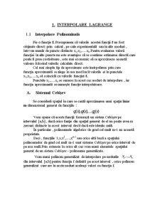 Interpolare Lagrange - Pagina 1