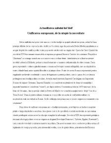 Actualitatea Mitului lui Sisif Unificarea Europeana, de la Utopie la Necesitate - Pagina 2
