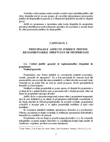 Aspecte juridice privind dreptul la proprietate privată - aspecte teoretice și practice - Pagina 3