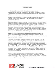 Internaționalizarea Companiei Lukoil în România - Pagina 3