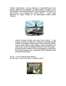 Program de Organizare și Comercializare a unui Produs Turistic - Pagina 5