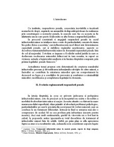 Regimul sancționator al minorilor - aspecte de drept comparat Franța - România - Pagina 1