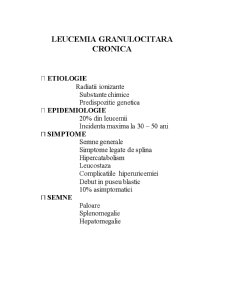 Leucemia Granulocitară Cronică - Pagina 4