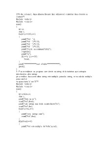 Programe în C++ - Pagina 5