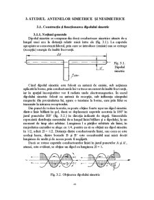 Studiul Antenelor Simetrice și Nesimetrice - Pagina 1