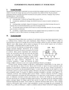 Experimentul Franck Hertz - Pagina 1