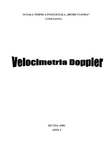 Velocimetria Doppler - Pagina 1