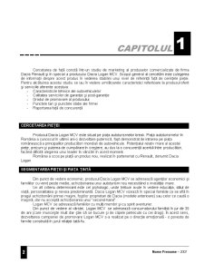 Managementul Marketingului - Dacia Logan MCV - Pagina 2