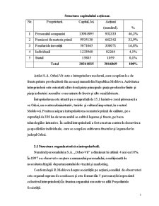 Raport practică la întreprinderea de profil SA Orhei - Vit - Pagina 4