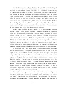 Emil Durkheim - forme elementare ale vieții religioase - recenzie - Pagina 1