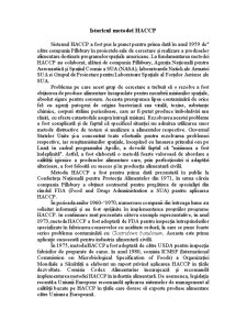 Principiile HACCP - Pagina 1