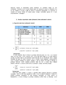 Diagnosticul activității de producție și de distribuție a firmei - Pagina 4