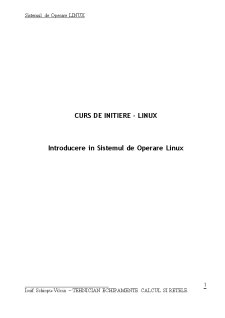 Inițiere Linux - Pagina 1