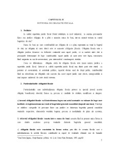 Obligația fiscală - noțiune, forme, principii - Pagina 5