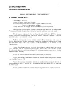 Structură proiect - managementul proiectelor - Pagina 1