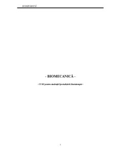 Biomecanică - Pagina 1